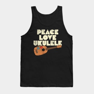 Peace Love Ukulele Tank Top